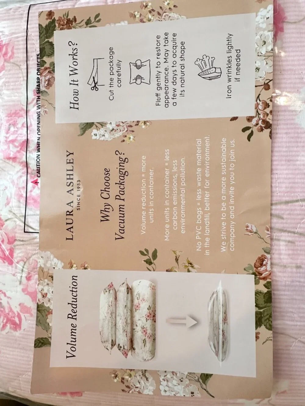 Laura Ashley Veronica's Bouquet Twin Quilt Set | New in Package | Pink Floral Co